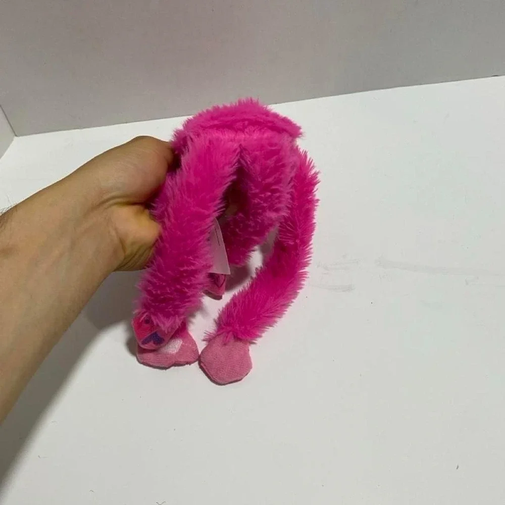 Pink Plush hanging monkey 12